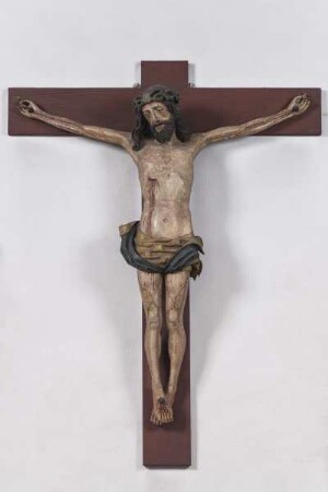 Naunheimer Altarretabelskulpturen — Kreuzigungsgruppe — Gekreuzigter Christus