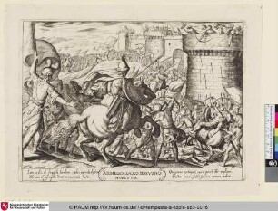 ABIMELECH SAXO PERCVSSVS MORITVR [Der Tod des Abimelech; The Death of Abimelech]