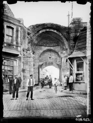 Konstantinopel: Adrianopeler Tor, Stadtseite