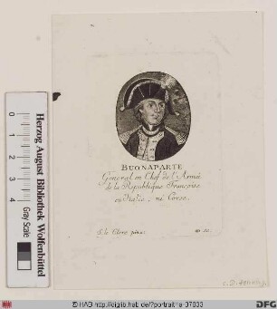 Bildnis Napoléon I. (Bonaparte), 1804-15 Kaiser der Franzosen