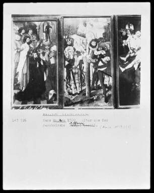 Tafeln eines Bartholomaeus-Altars — Vier Tafeln mit Szenen aus dem Leben des heiligen Bartholomaeus