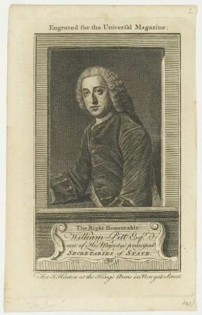 Bildnis des William Pitt