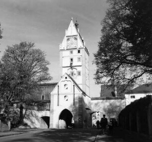 Memmingen. Kempter Tor (Vollendung 1393)