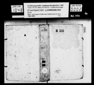 Amt Nitzenhausen: Beschreibung der Lehen-, Gült- und zinsbaren Güter im Dorf Ailringen, gefertigt von Amtmann Joseph Franz Karg in Nitzenhausen (2. Teil)