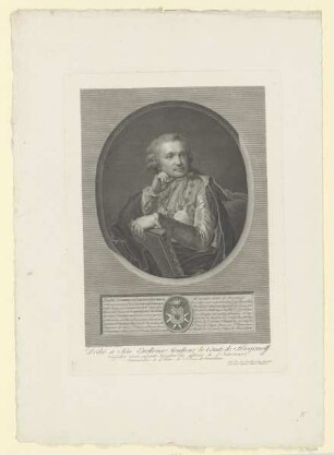 Bildnis des Alexandre de Stroganoff