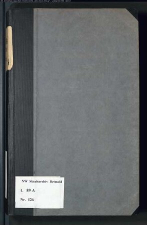 Gogerichtsregister Vogtei Hohenhausen