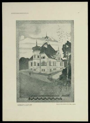 Tafel 17: Wohnhaus in Baden, N.-Oe.
