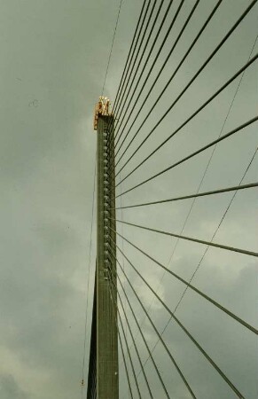 1. Einsatz am 3.8.1988, Rheinbrücke Bonn-Nord (BSG)