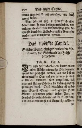Das zwölffte Capitel.
