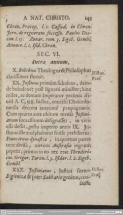 Sec. VI. Intra annum