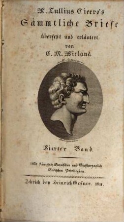 M. Tullius Cicero's Sämmtliche Briefe, 4