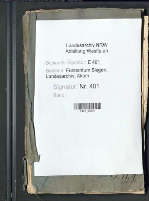 Klagen und Beschwerden von Untertanen des katholischen Landesteils Nassau-Siegens besonders wegen neuer Schatzungen