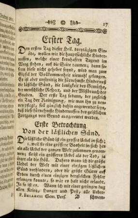 17-39, Erste Betrachtung