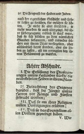Achter Abschnidt.