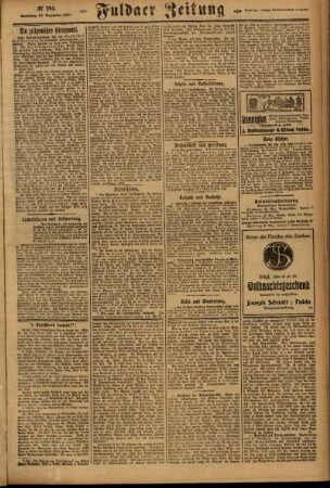 Zweite Ausgabe vom Samstag, den 22. Dezember 1923.