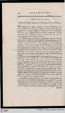 Article XVI