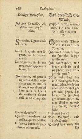 Dialogo trentesimo / Das dreysigste Gespräch