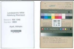 Entnazifizierung Wilhelm Apelt , geb. 12.03.1908 (Molkereigehilfe)