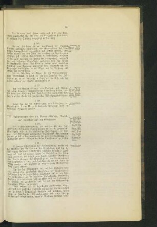 VII. Bestimmungen über die Waaren-Einfuhr, Ausfuhr und Durchfuhr auf den Eisenbahnen.