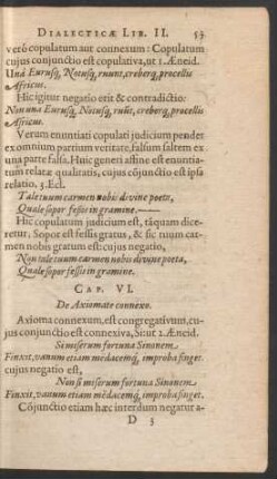Cap. VI. De Axiomate connexo.