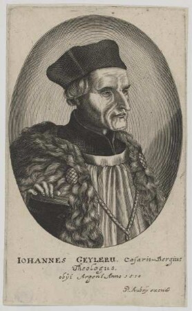 Bildnis des Iohannes Geyleru