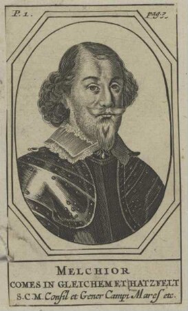 Bildnis des Melchior von Gleichem und Hatzfeld