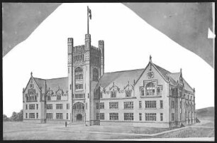 Moscow. Administration Building, University of Idaho