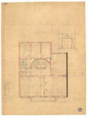 Geschäftshaus für Herrn Simons Königsstraße 1. Etage.