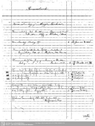 Stammbuch