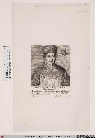Bildnis Johannes Lochner