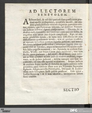Ad lectorem