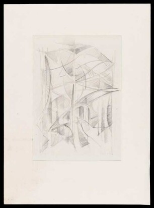 Bleistiftzeichnung des Künstlers Horst Heinen, o.T., 1959