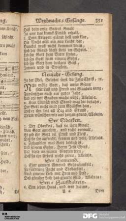 Neujahr-Gesang