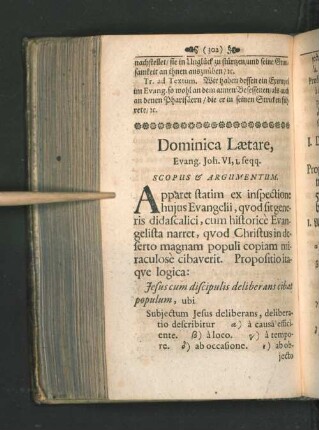 [Dominica Laetare - Feriis III. Paschatos.]