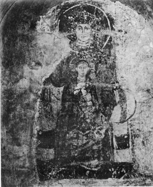 Thronende Madonna