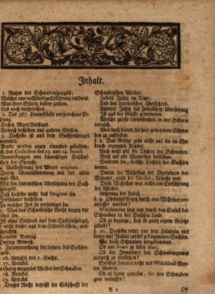 Untersuchung des Wortes Uuiphait, im Schwäbischen Land-Rechte, Oder Ob die Weiber der Sachsen sich von den Schwaben beschlafen lassen, und dadurch ihre Erbschafft verlohren : ur Erläuterung einiger wichtigen Stücke Der Sächsischen Historie und der alten Deutschen Rechte ; Nebst Anzeigung etlicher nechst anzufangenden Historischen Collegiorum