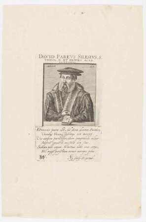 Bildnis des David Pareus