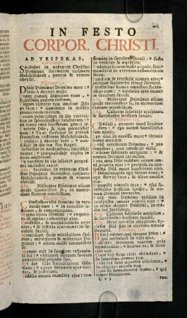 405-416, Ad Vesperas...