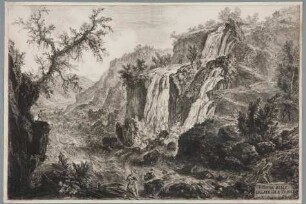Veduta delle Cascatelle a Tivoli