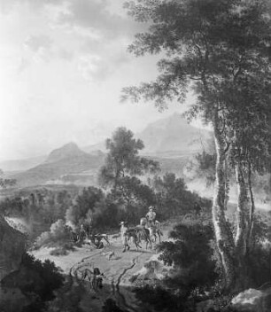 Landschaft in Italien
