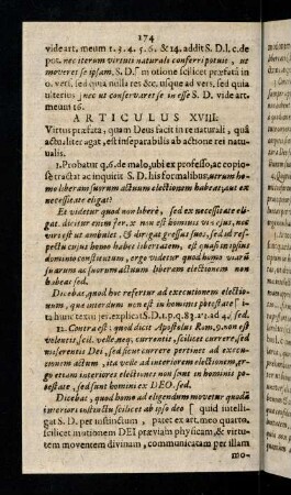 174-187, Articulus XVIII