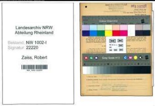 Entnazifizierung Robert Zaiss, geb. 07.04.1908 (Automechaniker)