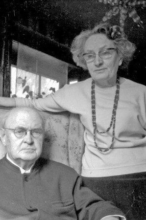Freiburg: Wohnung; Prof. Franz Philipp und Frau