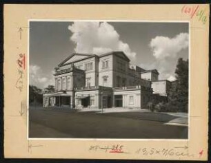 Stadttheater, Bremen: Ansicht von Norden