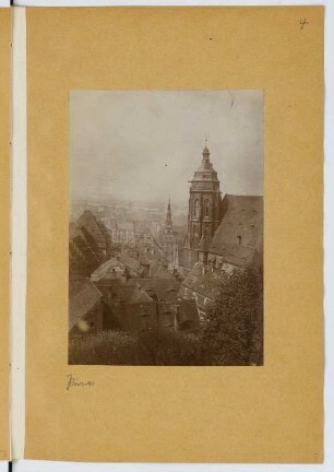 Pirna: Ansicht (aus: Skizzen- und Fotoalbum 24)