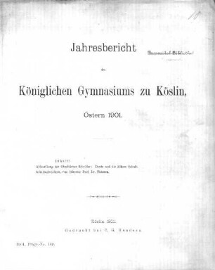 Dante und die höhere Schule : Abhandlung des Oberlehrers Schröder