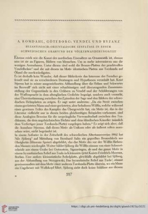 Vendel und Byzanz