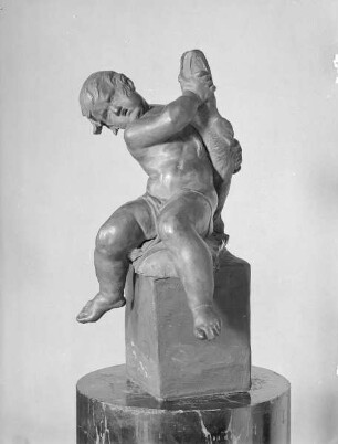 Putto mit dem Hecht