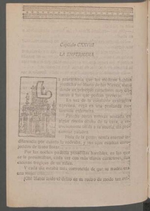 Capítulo CXXVIII - La enfermera