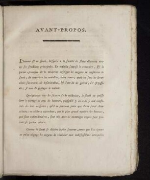 Avant-Propos.